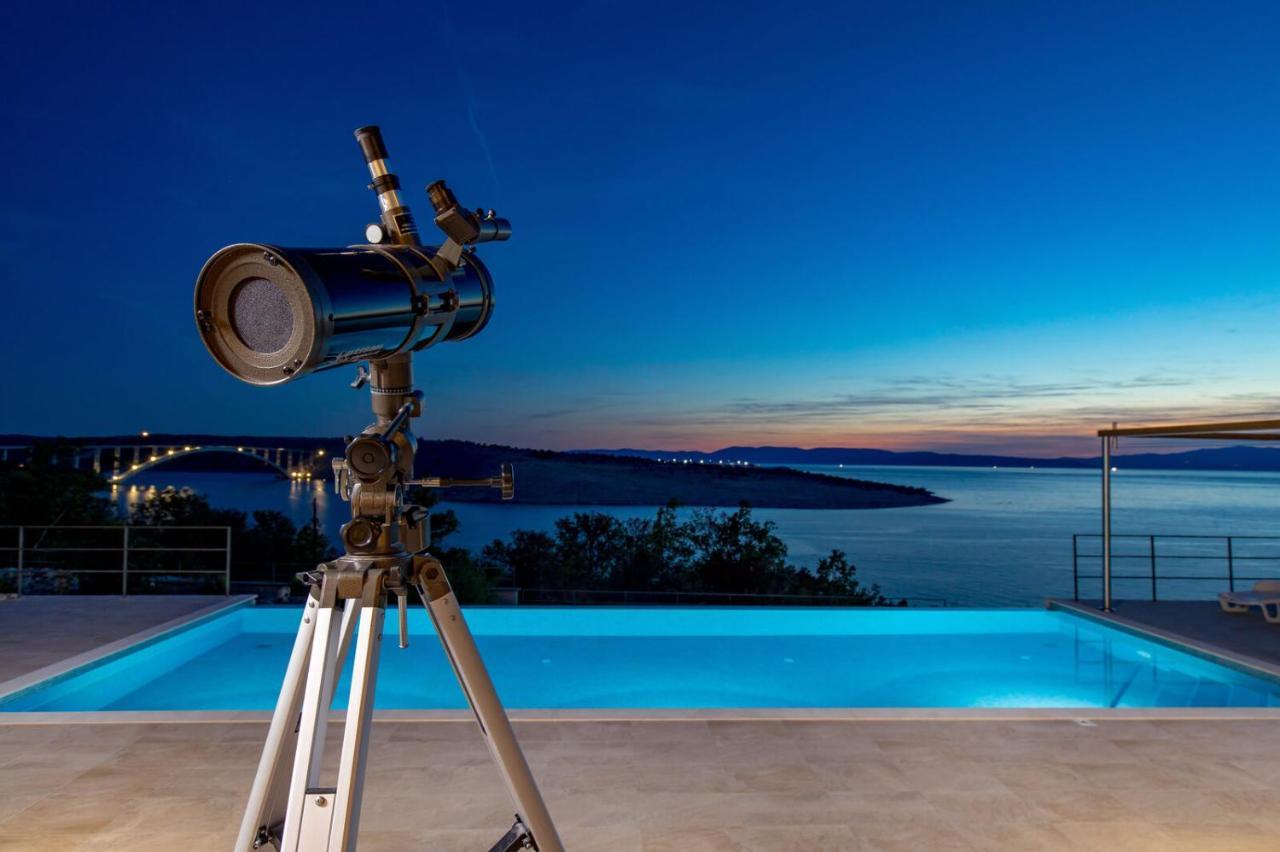 Luxury Villa Ostro With Pool & Krk Bridge View Kraljevica Zewnętrze zdjęcie