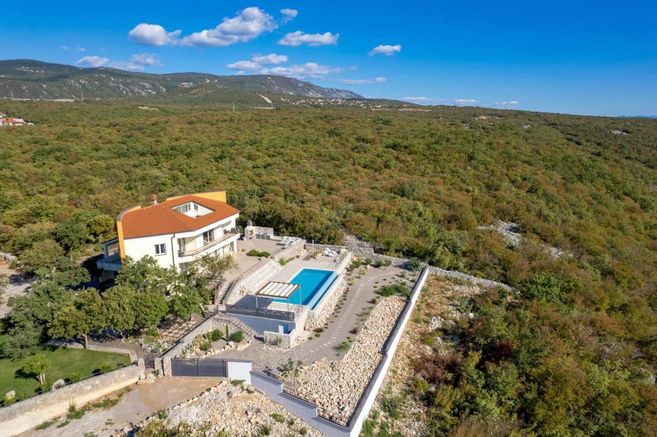 Luxury Villa Ostro With Pool & Krk Bridge View Kraljevica Zewnętrze zdjęcie