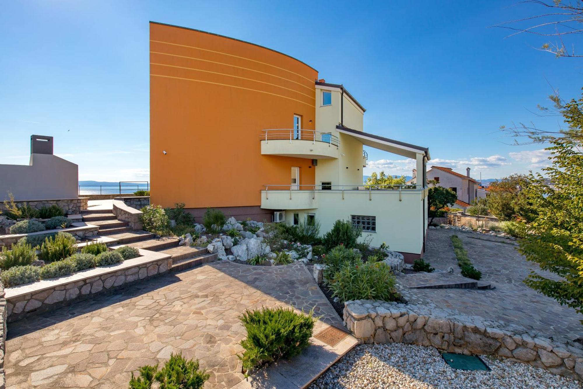 Luxury Villa Ostro With Pool & Krk Bridge View Kraljevica Zewnętrze zdjęcie